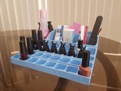 Nail Polish Organiser 3D Printer Model