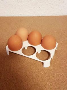 Egg Holder For Fridge 3D Printer Model