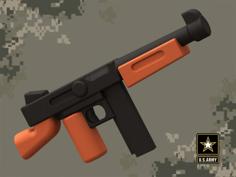 M1A1 Thompson – Brickarms Edition 3D Printer Model