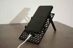 Hexagon Phone Stand 3D Printer Model