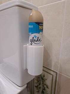 Toilet Air Freshener Holder 3D Printer Model