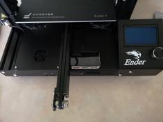 Raspberry Pi Housing And Drawer For Ender-3 3D Printer Model