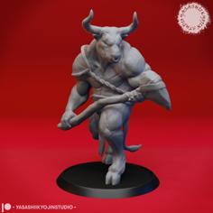 Minotaur – Tabletop Miniature 3D Printer Model