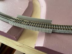 Customizable Curved Bridge For N Scale Unitrack 3D Printer Model