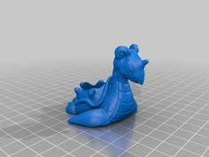 Lapras Planter + Drainage Holes 3D Printer Model