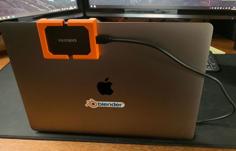 Samsung T7 Cage/case With MacBook Pro Screen Holder 3D Printer Model