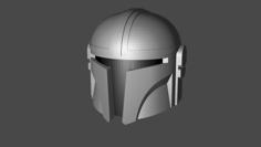 Brick-like Mando Helmet With More Tolerance 3D Printer Model