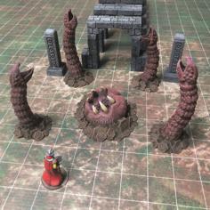 Monster Mondays #9: Ambush Maw (28mm/32mm Scale) 3D Printer Model