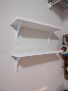 Simple Shelf Bracket 3D Printer Model