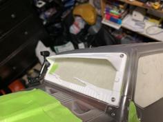 Axial 2017 CRC Wrangler Rubicon Window Frame 3D Printer Model