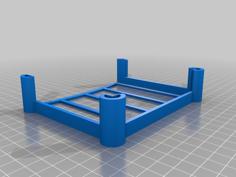 Modular Rack For LTO 3D Printer Model