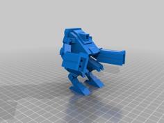 D-RNGR-045 “Derringer” Battle Suit 3D Printer Model