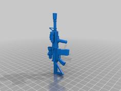 Fortnite Thermal Scoped Assault Rifle 3D Printer Model