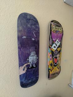 Skateboard Deck Display 3D Printer Model