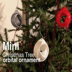 Mini Christmas Tree Ornament 3D Printer Model