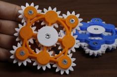 9 Gear Fidget Spinner 3D Printer Model