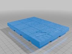 Basic Hero Quest Room D4 (Dungeon Blocks Compatible) 3D Printer Model