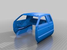 DELETED PUBLICATION MyRCCar (OLD) 1/10 Typical Pickup Body For RC Car 3D Printer Model