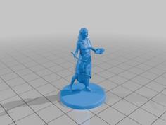 Sefina Rousseau, The Painter 3D Printer Model