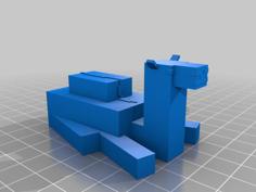 Minecraft Camel 3D Printer Model