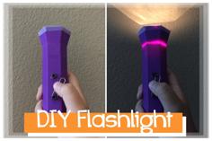 DIY Homemade Flashlight 3D Printer Model