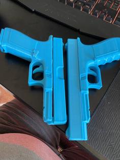 Blue Training Pistol G34/34C 3D Printer Model