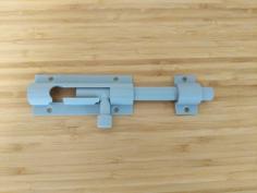 Latching Bolt 3D Printer Model