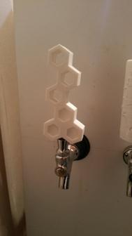 Honey Porter Tap Handle 3D Printer Model