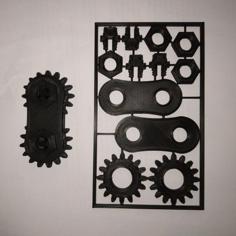 Fidget Gear Gift Card 3D Printer Model