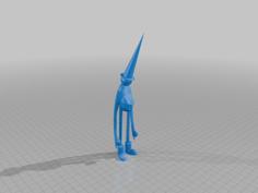 Sad Wizard 3D Printer Model