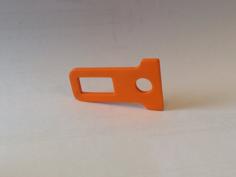 Buckle Plug Keychain 3D Printer Model