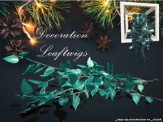 Decoration Leaftwigs 3D Printer Model