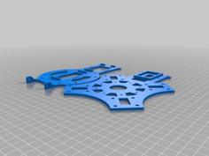 3D Printed Quadcopter 3D Printer Model