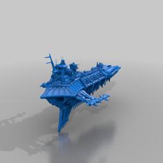 Chaos Bfg Ship – Alpha Ship 3D Printer Model