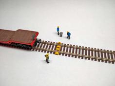 N Scale Hot Bearing Detector 3D Printer Model