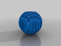 Flatbottom Honeysphere 3D Printer Model