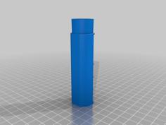 Vitamin Tube To Waterproof Pillbox 3D Printer Model