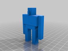 Minecraft Iron Golem 3D Printer Model