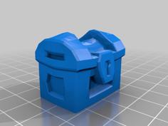 Treasure Chest Roleplay Prop 3D Printer Model