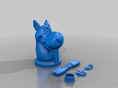 Scooby Doo Bank 3D Printer Model