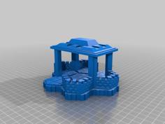 Locking Hex Terrain Stone Fort 3D Printer Model