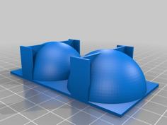 Fridge Eggs Plate 3D Printer Model