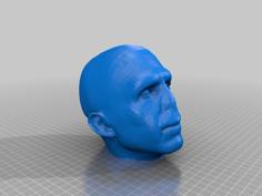 Voldemort Head 3D Printer Model