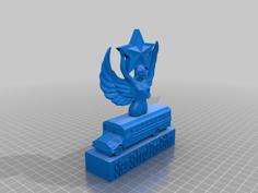 Star School Bus Rider Trophy V1 3D Printer Model