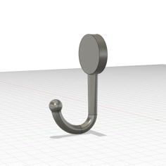 Simple Hook 3D Printer Model