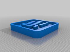 GM Logo 3D Printer Model