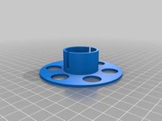 Customizeable Cable Spool Organizer 3D Printer Model