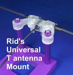 Rid’s Universal T Antenna Standoff Mount 3D Printer Model