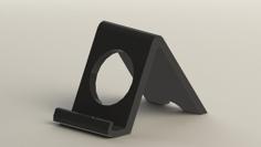 IPhone 6 And 6 Plus Phone Dock Stand (Works With Samsung’s S5 And Note 4 Too) 3D Printer Model