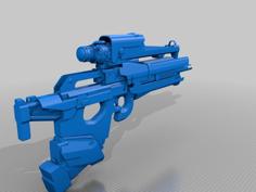 (Common) Destiny “Trax Callum II-A” Scout Rifle 3D Printer Model